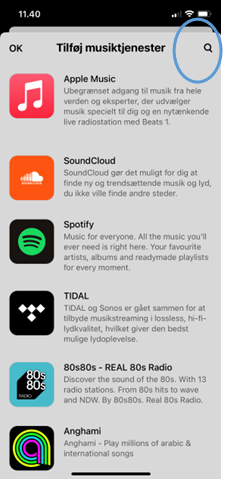 Telmore Musik på Sonos - Musik-appen til din Sonos