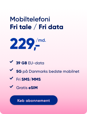 Fri tale - fri data