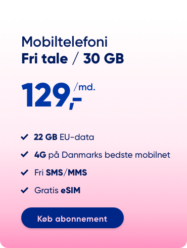 Fri tale - 30 GB data