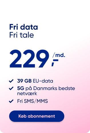 Fri tale - fri data